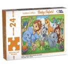 Quebra-Cabeça -  Baby Safari 24 Peças 791829 Pais e Filhos