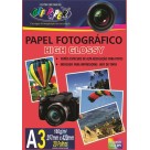 Papel Fotográfico A3 High Glossy 180g 20 Folhas Off Paper