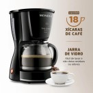 Cafeteira Elétrica Dolce Arome Black 18 Xícaras 127V Mondial