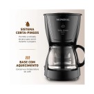 Cafeteira Elétrica Dolce Arome Black 18 Xícaras 127V Mondial