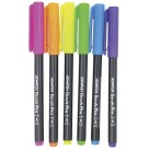 Brush Pen 6 Cores Neon Color NewPen