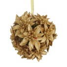 Bola Bico de Papagaio Laser Glitter Dourado Grillo