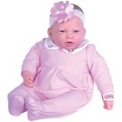 Boneca Bebê Reborn Soninho com Tiara 2652 Cotiplas