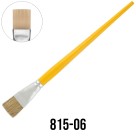 Pincel Chato N.6 Amarelo 815-06 Tigre