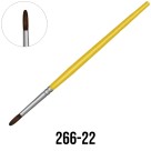 Pincel Redondo N.22 Amarelo 266-22 Tigre