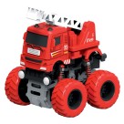 Carro de Bombeiro 4x4 Maluco Fricção DMT6258 DM Toys