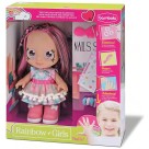Boneca Rainbow Nails - Pink e Castanho 803 Bambola