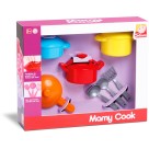 Jogo de Panelas Mamy Cook Chef 6105 Silmar Brinquedos