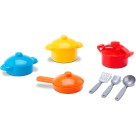 Jogo de Panelas Mamy Cook Chef 6105 Silmar Brinquedos