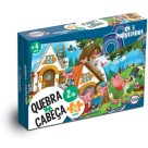 Quebra-Cabeça - Os Três Porquinhos 24 Peças 12154 Toia Brinquedos