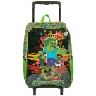 Mochila com Rodinhas Minecraft M Fun 066092-00 Sestini