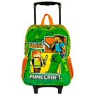 Mochila com Rodinhas Minecraft M Survive 066169-00 Sestini
