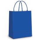 Sacola de Papel Liso P Azul Royal - 21,5cm x 15cm x 8cm Cromus