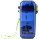 Garrafa Plástica 350ml - Raptors Azul e Amarelo BRW