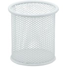 Porta Caneta Aramado Redondo - Branco BRW