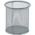 Porta Caneta Aramado Redondo - Prata BRW