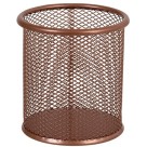Porta Caneta Aramado Redondo - Rosé Gold BRW