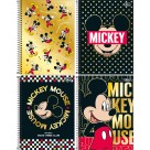 Caderno 1 Matéria Mickey Mouse 80fls Tilibra