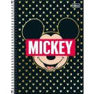 Caderno 1 Matéria Mickey Mouse 80fls Tilibra