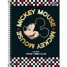 Caderno 1 Matéria Mickey Mouse 80fls Tilibra