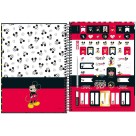 Caderno 1 Matéria Mickey Mouse 80fls Tilibra