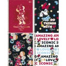 Caderno 10 Matérias Minnie Core 160fls Tilibra