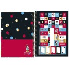 Caderno 10 Matérias Minnie Core 160fls Tilibra