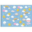Caderno Meia Pauta Spice 40fls Tilibra