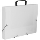 Pasta Maleta com Alça - Transparente 702PP-TR DAC