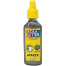 Cola Glitter 23g Prata Lavável Acrilex