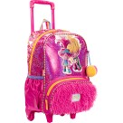 Mochila com Rodinhas Trolls Sisters 066241-00 Sestini