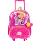 Mochila com Rodinhas Trolls Sisters 066241-00 Sestini