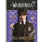 Caderno 1 Matéria Wandinha 80fls Tilibra Connect