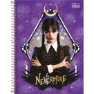 Caderno 1 Matéria Wandinha 80fls Tilibra Connect