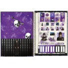 Caderno 1 Matéria Wandinha 80fls Tilibra Connect