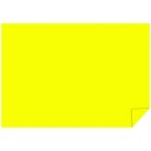 Papel Color Set 48x66cm - Amarelo Neon c/20
