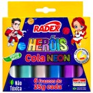Cola Colorida 6 Cores Neon 25g Radex
