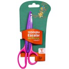 Tesoura Escolar de Picotar 16cm Leo e Leo