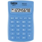 Calculadora de Bolso 8 Dígitos Emborrachada Azul 2827 Gatte