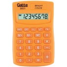 Calculadora de Bolso 8 Dígitos Emborrachada Laranja 2239 Gatte