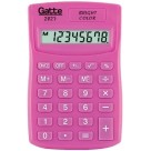 Calculadora de Bolso 8 Dígitos Emborrachada Rosa 2827 Gatte