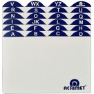 Índice A-Z para Fichas 4x6 Acrimet