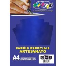 Papel Lamicote A4 Azul 250g 10fls Off Paper
