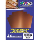 Papel Lamicote A4 Cobre 250g 10fls Off Paper