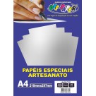 Papel Lamicote A4 Prata 250g 10fls Off Paper