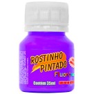 Tinta Facial Líquida 35ml - Roxo Fluorescente Rostinho Pintado
