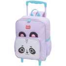 Mochila com Rodinhas Kouii Filhotiis Panda Pandi 9100E01 Pacific