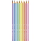 Lápis de Cor 10 Cores Pastel Faber Castell