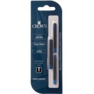 Carga para Caneta Tinteiro Azul c/3 CA32005A Crown