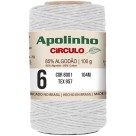 Barbante Apolinho n.6 8001 - Branco Circulo